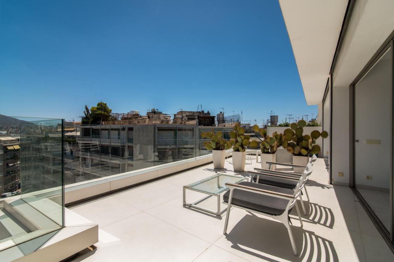 Kolonaki Square Panorama Penthouse Apartment Athens Luaran gambar