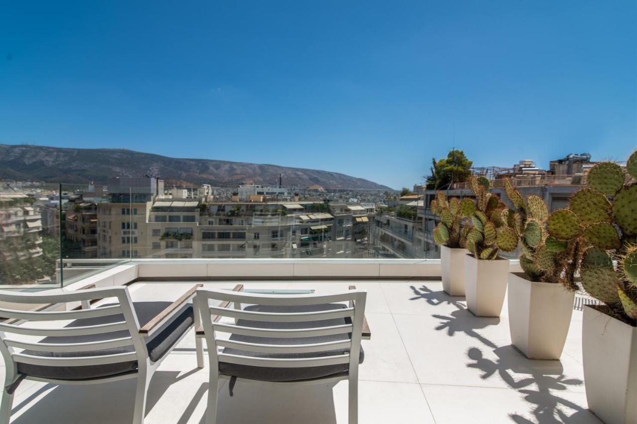 Kolonaki Square Panorama Penthouse Apartment Athens Luaran gambar